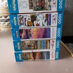 Buffalo David Bitton Winter Village Puzzle